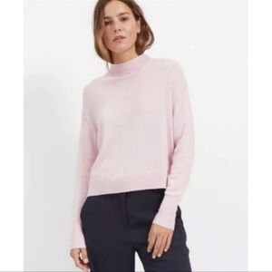 Everlane Cashmere Crop Mock Neck Sweater XS